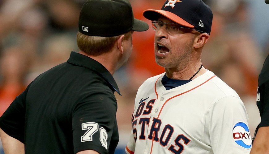 Astros' Joe Espada Unleashes Fiery Rant Post-Ejection – Fans Have Mixed Reactions