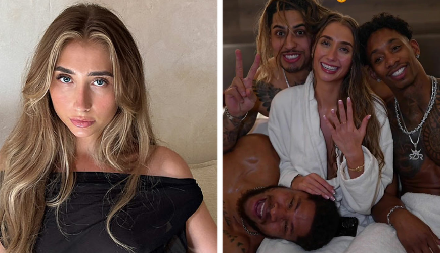 Lily Phillips' BF Sam Faces Online Heat for Supportive Stance on Her Career