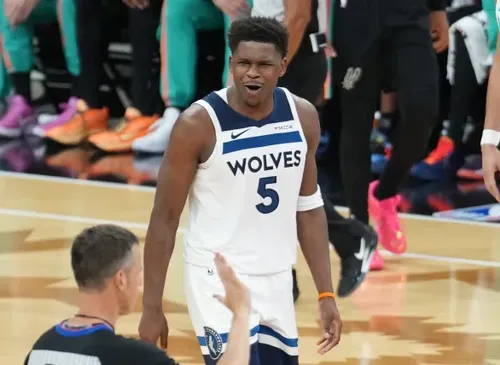 Anthony Edwards Keeps It Real with NSFW Reaction to Spurs Loss