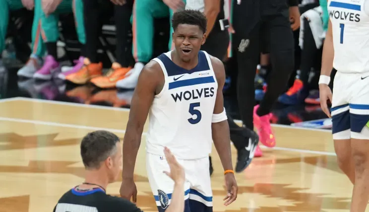 Anthony Edwards Keeps It Real with NSFW Reaction to Spurs Loss