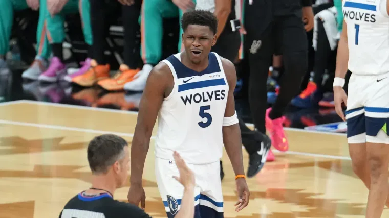 Anthony Edwards Keeps It Real with NSFW Reaction to Spurs Loss