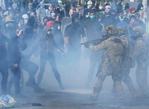 Portland Protester Sentenced to Prison for Assaulting Federal Officer