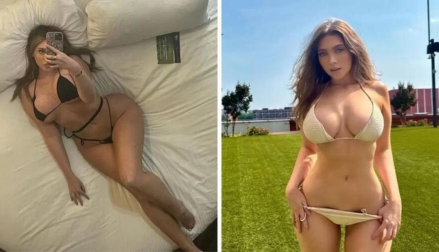 Ava Louise's Boldest Looks: From Poolside Glamour to Risque Bedroom Shots