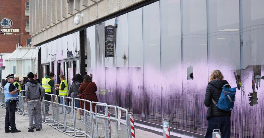 Trans Activist Group Bash Back Claims Responsibility for Brighton Centre Vandalism