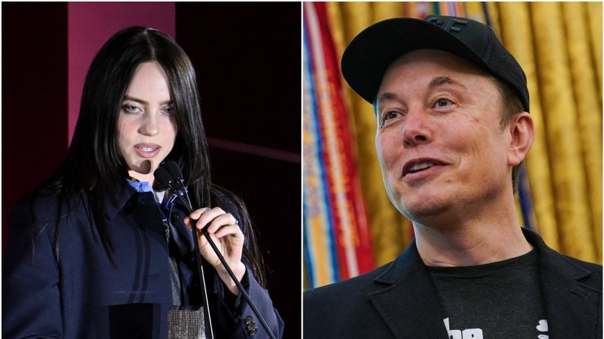 Billie Eilish condemns 'pathetic' Elon Musk for hoarding wealth as trillionaire