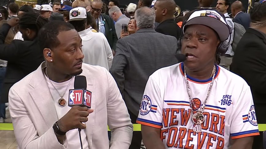 Tracy Morgan's Wild Knicks Rant Steals Spotlight After Historic Win