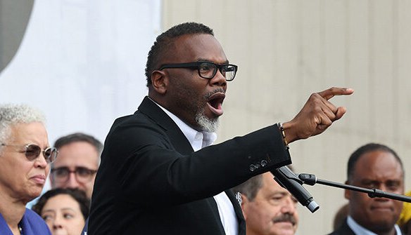 Brandon Johnson Stirs Controversy with Comparisons of Migrants to Historical Slavery