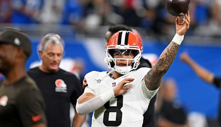 Browns QB Dillon Gabriel Shrugs Off Steelers' Pounding Defense in Week 6 Clash