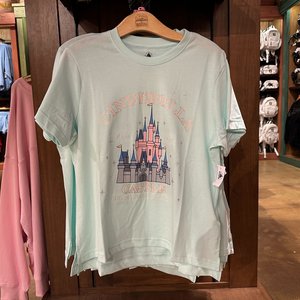 Snag the New Pink-Hued Cinderella Castle Tee at Disney World!