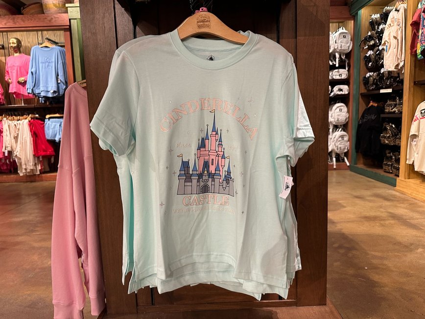 Snag the New Pink-Hued Cinderella Castle Tee at Disney World!