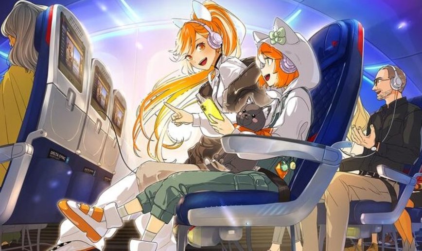 Crunchyroll Takes Flight: Anime Hits Delta Air Lines This November
