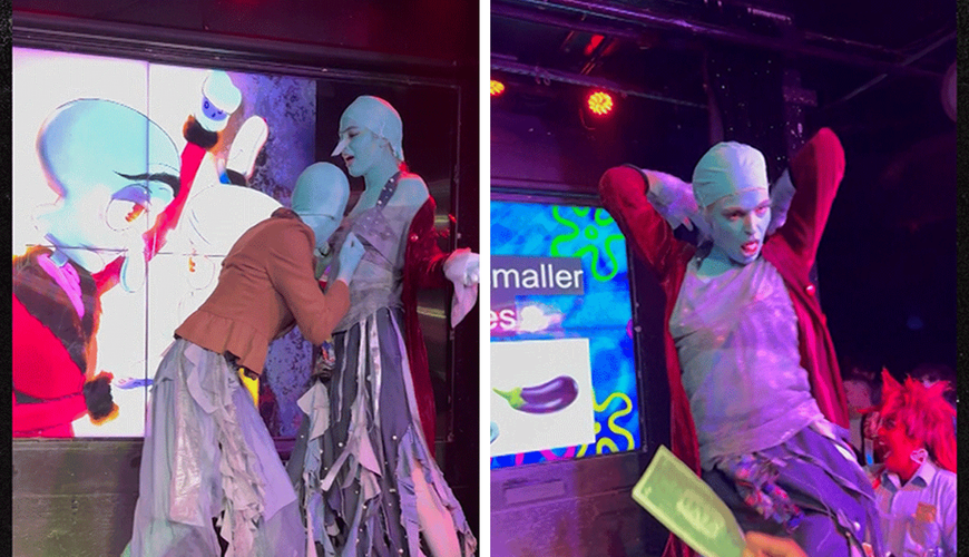 Vivian Wilson Dazzles with Spongebob-Themed Drag Performance in LA