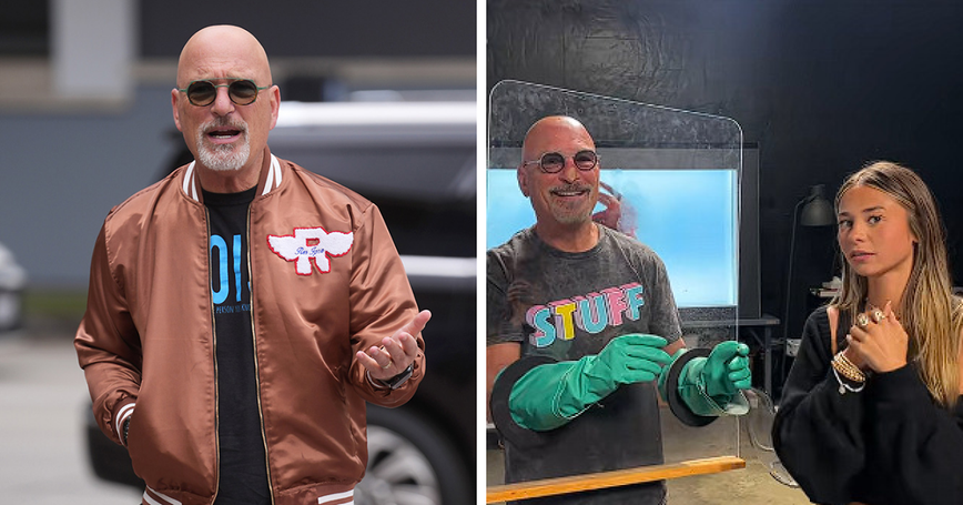 Howie Mandel's Extreme Handshake With Adult Star Sophie Rain Sparks Buzz