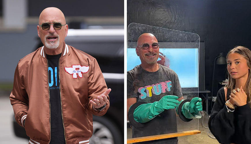 Howie Mandel's Extreme Handshake With Adult Star Sophie Rain Sparks Buzz