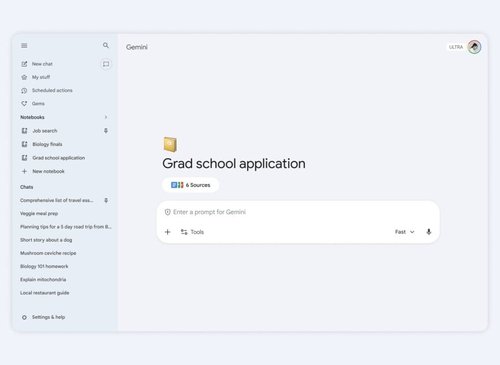 Google Gemini Unveils Notebooks: Revolutionizing How You Organize Projects