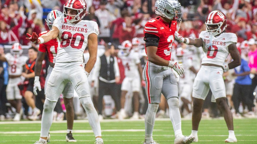 Indiana Wide Receiver Charlie Becker's Playful Twist on Ohio State Chant
