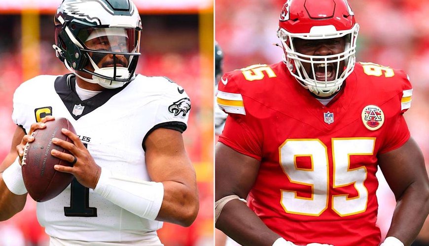 Jalen Hurts and Chris Jones' Fiery Exchange Steals the Show During Eagles vs. Chiefs Clash
