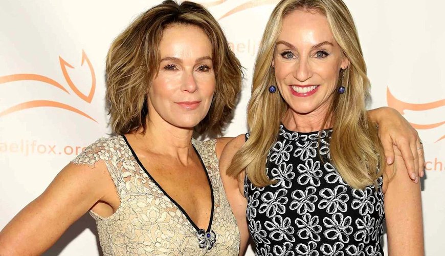 Jennifer Grey's Playful Topless Throwback for Tracy Pollan's 66th Birthday