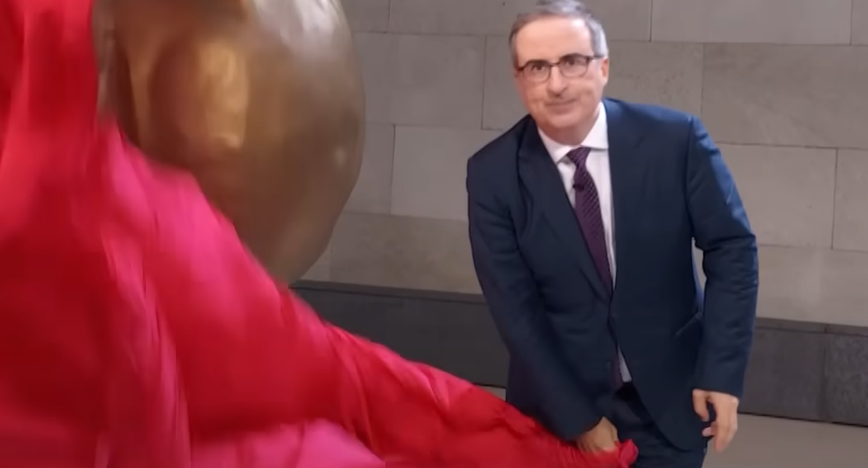 John Oliver's Hilarious Dig at Presidential Libraries: An Unforgettable NSFW Gift