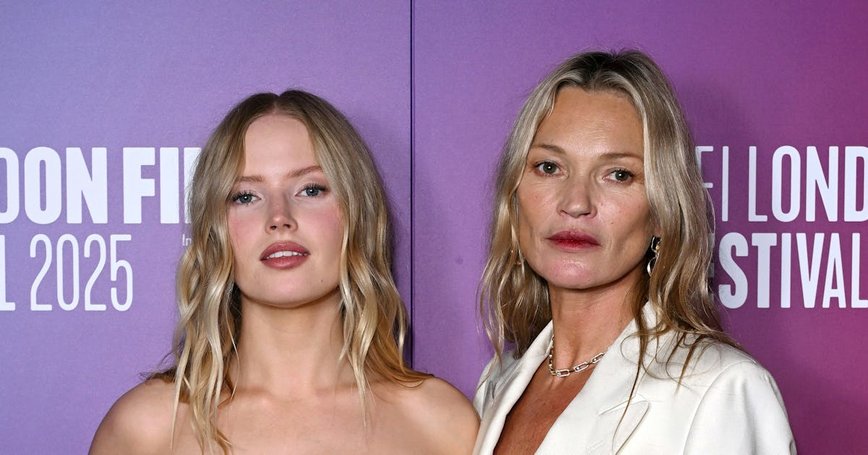 Kate Moss and Ellie Bamber Turn Heads at 'Moss & Freud' Premiere