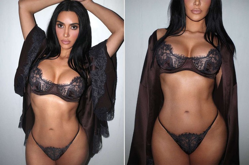 Kim Kardashian Turns Up the Heat with Bold New Lingerie Look on Instagram
