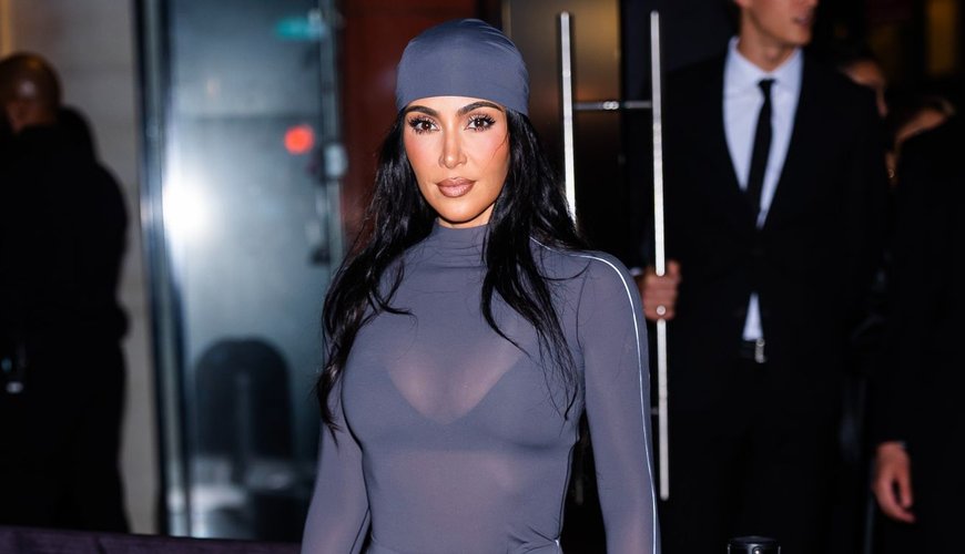 Kim Kardashian's Bold Bra Moment at London's NikeSkims Pop-Up Turns Heads