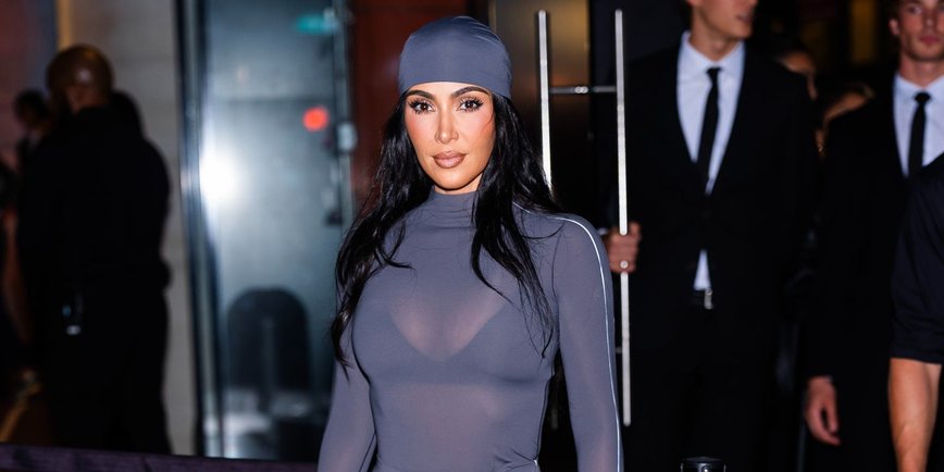 Kim Kardashian's Bold Bra Moment at London's NikeSkims Pop-Up Turns Heads