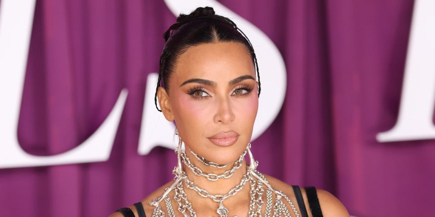 Kim Kardashian's Daring '90s Hair Makeover: All Paint, No Clothes