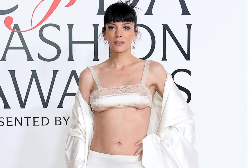 Lily Allen Stuns in Daring Lingerie Look at CFDA Awards Amid Divorce Buzz