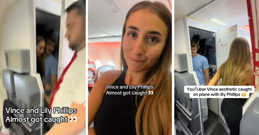 Lily Phillips and Vince Iannone Touch Down with Mile High Club Antics