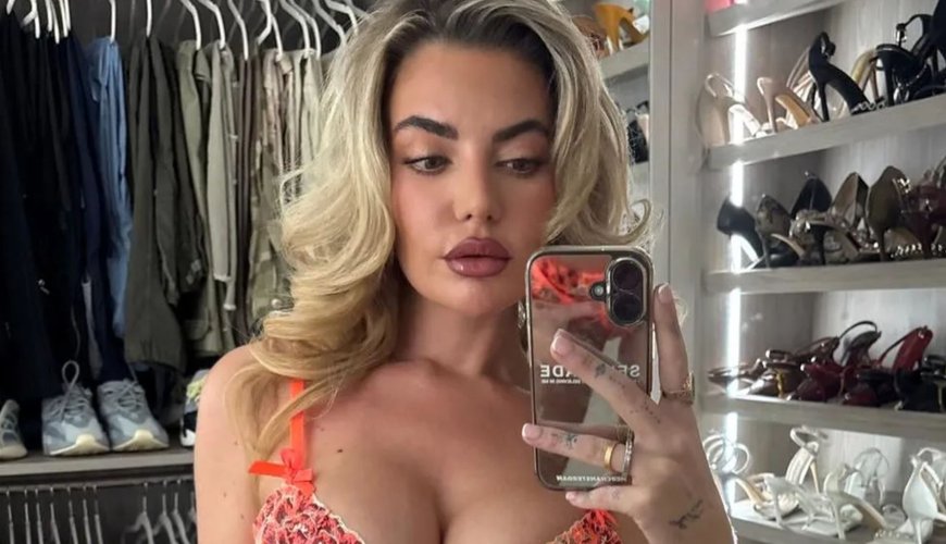 Megan Barton Hanson Dazzles in Bold Lingerie Shoot