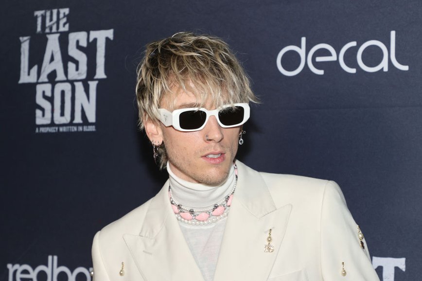 Machine Gun Kelly Stops Show to Address Fan’s Wild Request: 'No, I Won't Spit in Your Mouth'