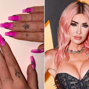 Megan Fox's Bold Manicure Takes Inspiration from NSFW Source