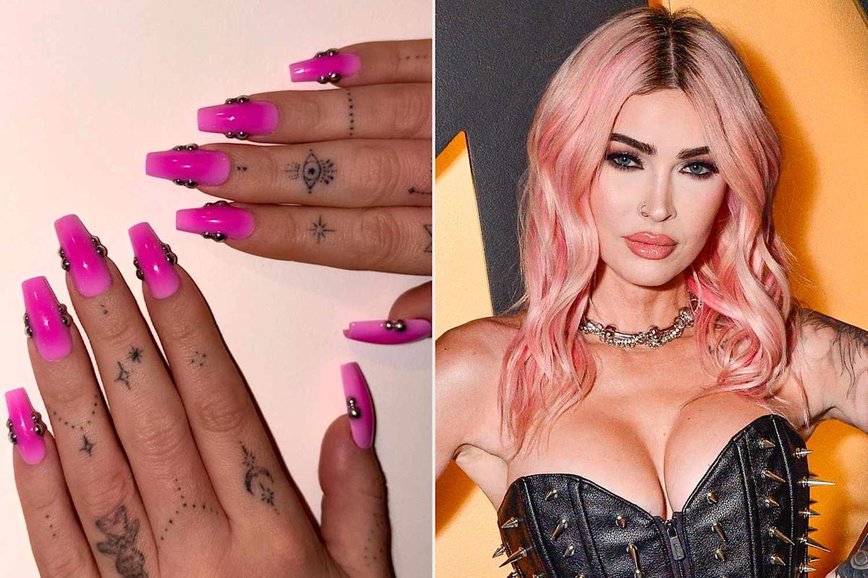 Megan Fox's Bold Manicure Takes Inspiration from NSFW Source