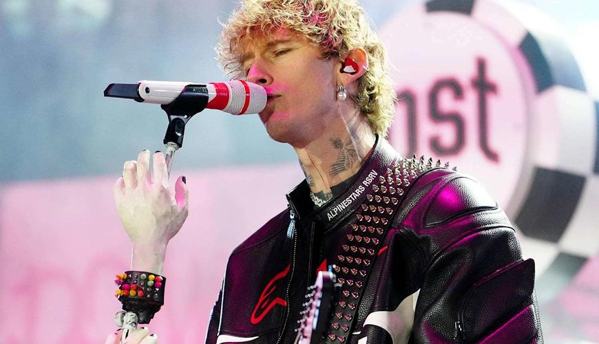 MGK Drops a Risqué Bombshell During Fiery Las Vegas Performance