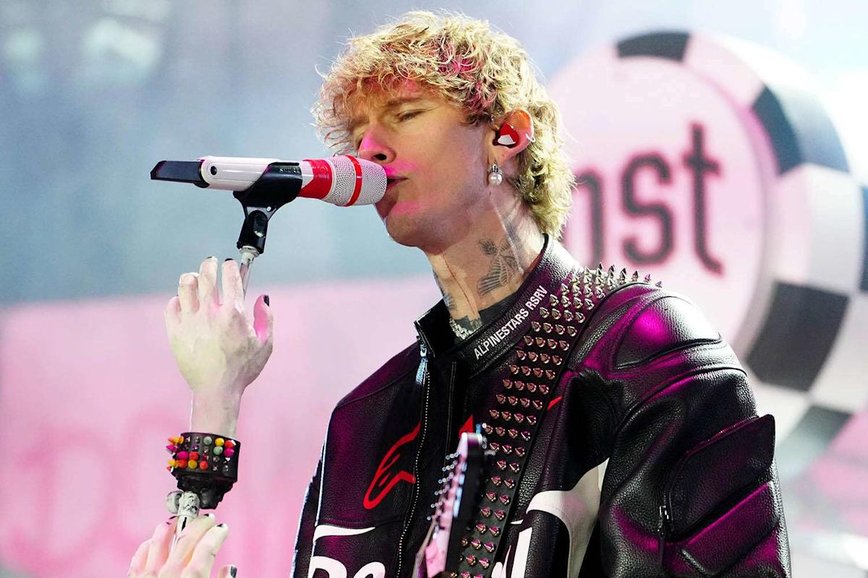 MGK Drops a Risqué Bombshell During Fiery Las Vegas Performance