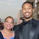 Michael B. Jordan's Mom Gives Side-Eye to Nikki Glaser's Risqué Remark