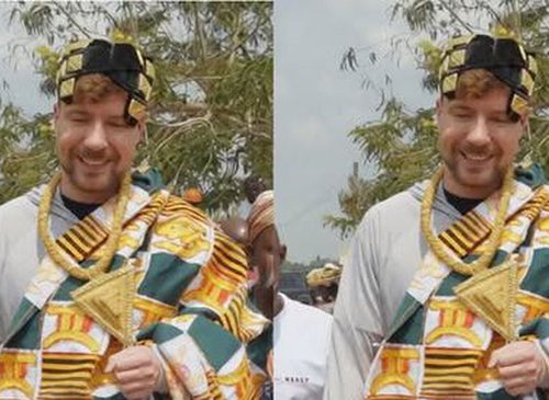 MrBeast Honored as 'Chief of Development' in Ghana After $1 Million Community Boost