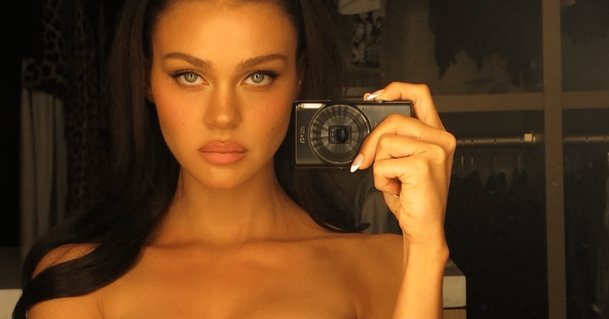 Nicola Peltz Dazzles in Sultry Corset Ensemble on Instagram