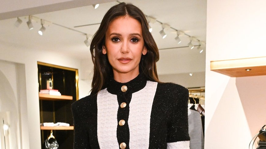 Nina Dobrev Stuns in Knicks Gear After Historic Game Night at Madison Square Garden