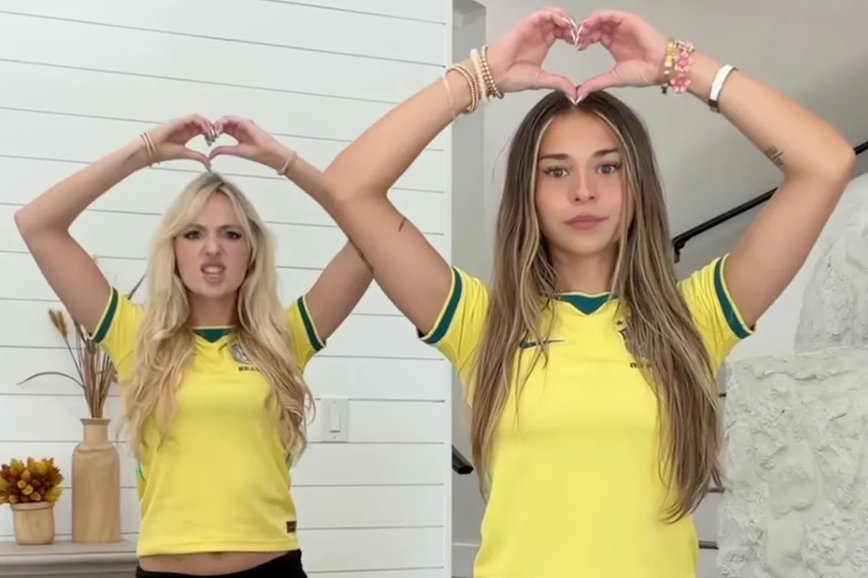 OnlyFans Sensation Sophie Rain Sets Social Media Ablaze with Brazil World Cup Dance