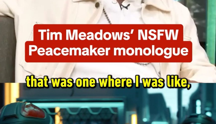 Tim Meadows Brings the Laughter with Hilarious NSFW Monologue on 'Peacemaker'