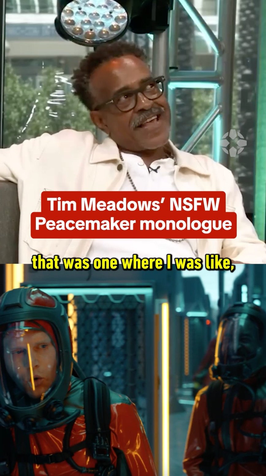 Tim Meadows Brings the Laughter with Hilarious NSFW Monologue on 'Peacemaker'