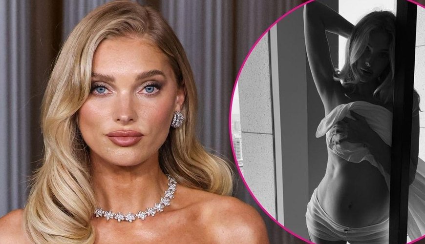 Elsa Hosk Flaunts Her Pregnancy Glow in Stunning Nude Photos