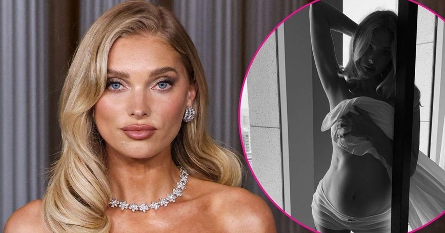 Elsa Hosk Flaunts Her Pregnancy Glow in Stunning Nude Photos