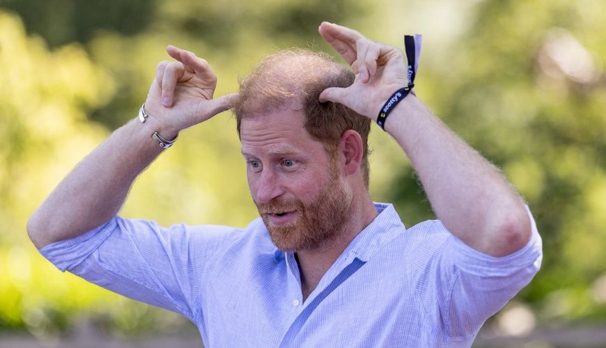 Prince Harry Gets Up Close with Baby Goats and a Surprise Injury