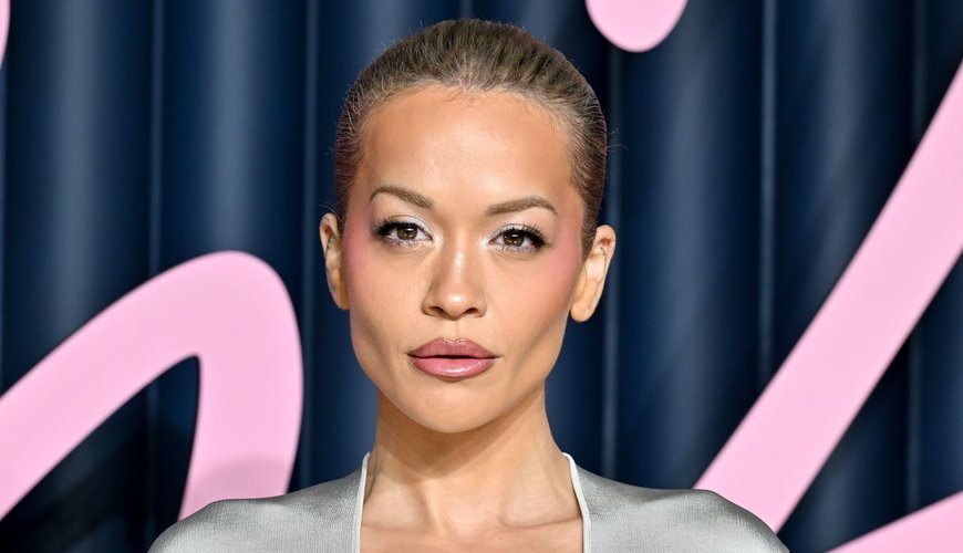 Rita Ora Shines in Daring Metallic Gown at Fashion Awards 2025