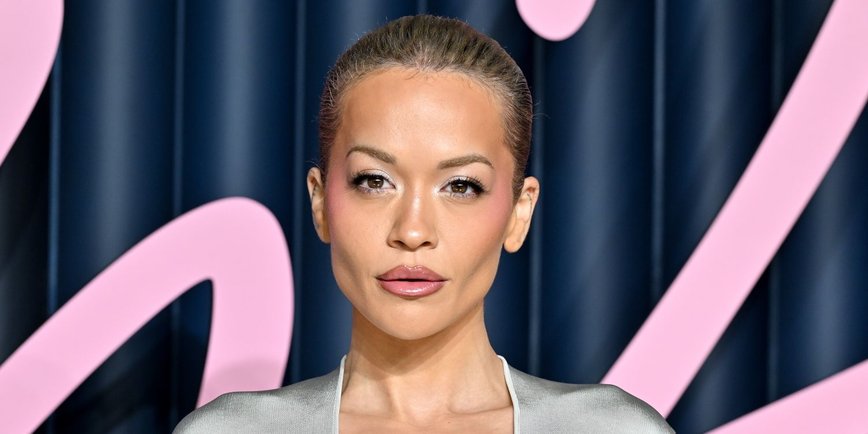 Rita Ora Shines in Daring Metallic Gown at Fashion Awards 2025