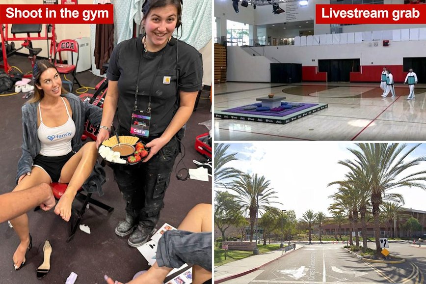 High School Gym Transformed for Adult Game Show Sparks Outrage