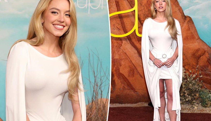 Sydney Sweeney Dazzles in Cape Dress at 'Euphoria' Season 3 Premiere